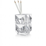 Louxor Pencil Holder 4 1/4\ Height - 4.3 in
Width - 3.4 in
Length - 3.5 in
Weight - 2.3 lbs

Designer - THOMAS BASTIDE
